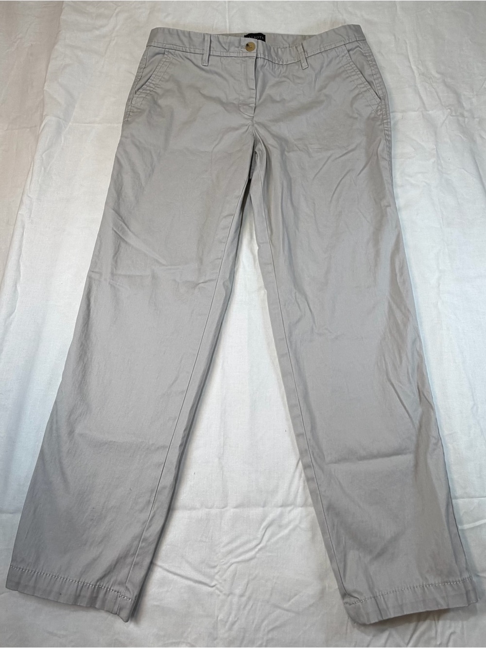Talbots Light Gray Woman’s Chino Pants